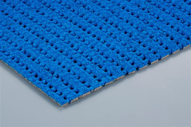 Ковровое покрытие в душевую Safe and Soft синий 60х700см