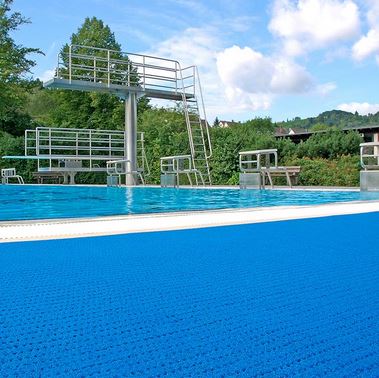 Ковровое покрытие для бассейна Safe and Soft синий 120х500см